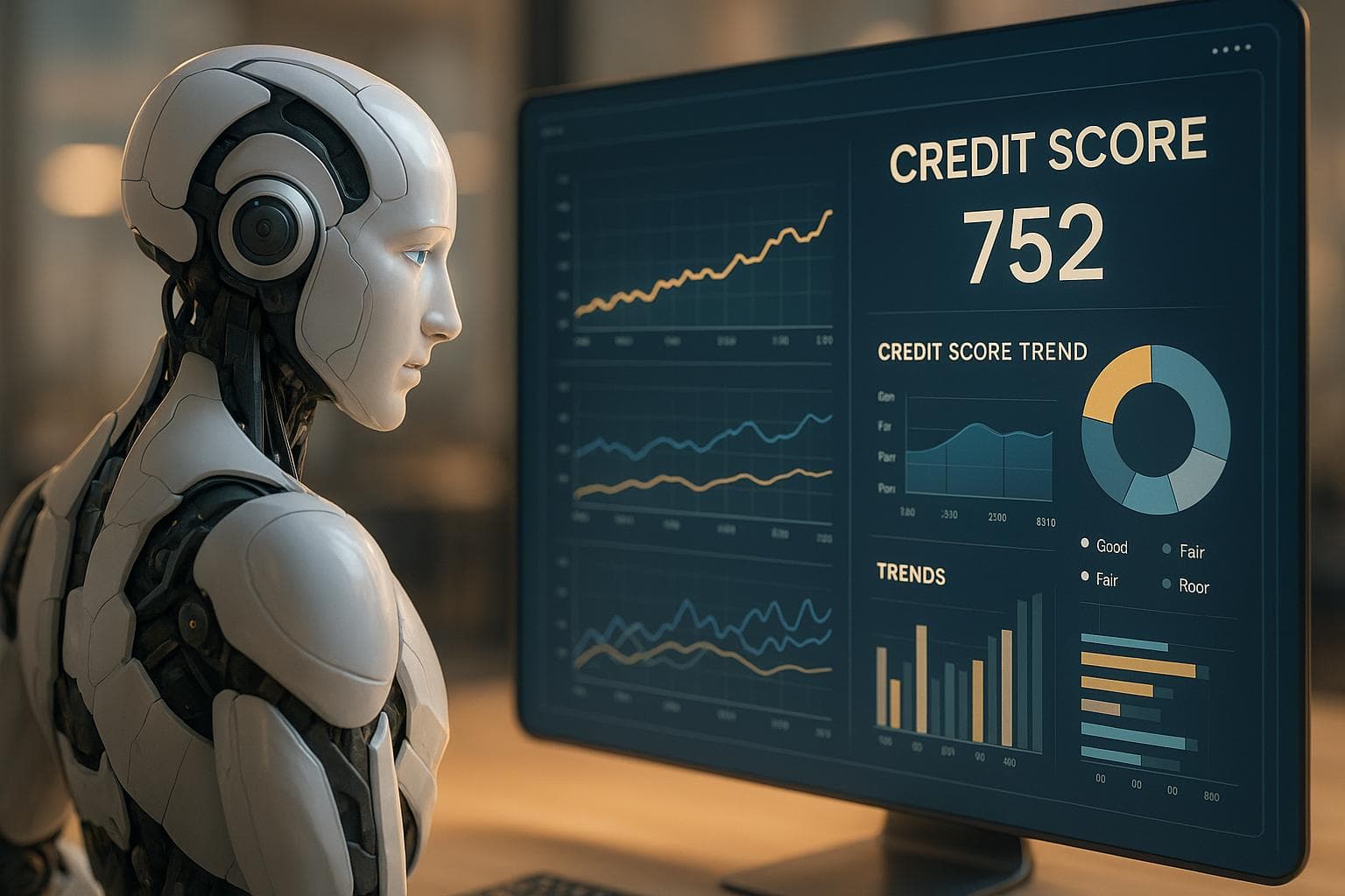 How AI Analyzes Credit Score Trends