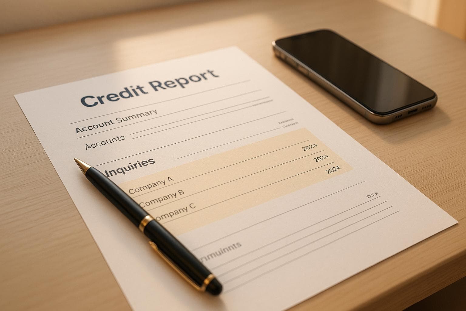 How to Dispute Fraudulent Credit Inquiries