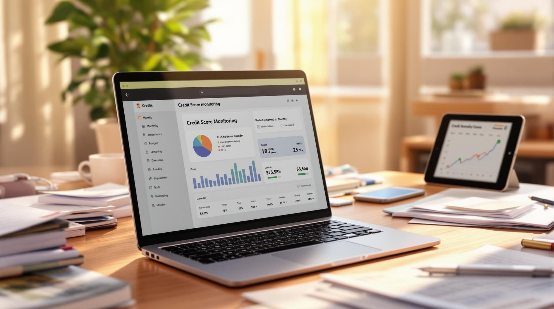 Monthly Credit Score Improvement Plan for 2025